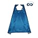 70cmX70cm Special Polyester Boys&Girls Cape+Mask Any Color Double-Sided (Blue-Sliver)