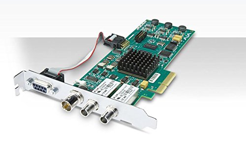 AJA Corvid Fiber LP 4-lane PCIe card with 3G / HD / SD Fiber I/O, Genlock/LTC, 16-ch embedded audio, Low-Profile” version of Corvid Fiber, no RS-422