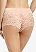 MaMia 6 Pack of Women's Lace Boyshort Panties (Sofra Serene),Large