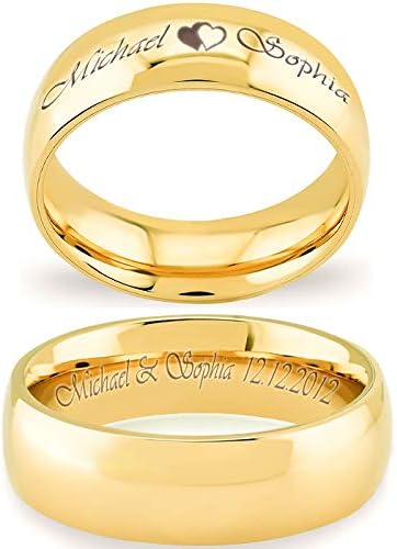 9mm | 8K Yellow White Rose Gold | Heavy-Solid 1,4mm Thickness | Traditional Classic Comfort Fit Polished Plain Wedding Band for Men's Women's | As 9K 10K 14K 18K 22K Palladium Platinum Ring available