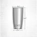 YETI Rambler 20 oz Tumbler Retired Color, Stainless Steel, Vacuum Insulated with MagSlider Lid, Harbor Pink