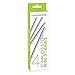 U-Konserve - Stainless Steel Mini Straws, Environment Friendly Alternative to Plastic Straws, Durable Stainless Steel (Set of 4)