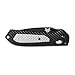 Benchmade - Freek 560SBK, Drop-Point Blade, Serrated Edge, Satin Finish, Black/Grey Versaflex Handle, Made in the USA