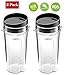 Blend Pro 16 Oz Cups With Lids compatible With Ninja 16 Oz Cups BL660 BL770 BL772 BL740 BL780 Blender (2-Pack)