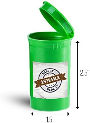 Made In Asmara Portable Pocket Medicine Pill Box ID 4868G