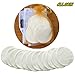 12 Pack Bamboo Reusable Makeup Remover Pads, Facial Pads Cleansing Wipe Face Sensitive Skin - Laundry Bag and Storage Bag