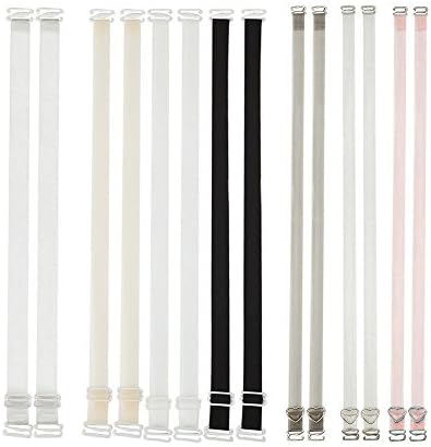 Clear Bra Strap Elastic Adjustable Bra Strap Replacement 7 Pair