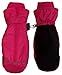 N'Ice Caps Kids Thinsulate Waterproof Easy On Zip-Up Reflector Winter Mittens