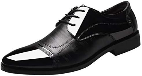 Boomboom Men Modern Classic Leather Lined Perforated Oxfords Business Formal Shoes