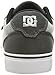 DC Men's Anvil TX Skate Shoe Skateboarding, Charcoal Grey, 10 D US