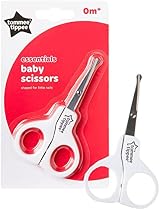 Tommee Tippee Everyday Essential Baby Nail Scissors 0m+ Easy-Hold Handles view 5