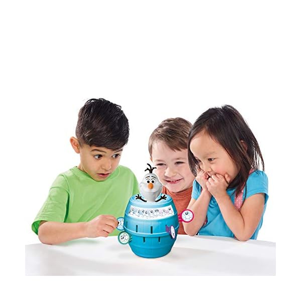 TOMY-games-Pop-Up-Olaf-Childrens-Action-Board-Game-Pile-Up-Pirates-Stacking-Game-Childrens-Action-Board-Game-Family-Preschool-Kids-Game-Action-Game-for-Children-5-6-7-8-Year-Old TOMY games Pop Up Olaf Children's Action Board Game, Family & Preschool Kids Game, Action Game for Children
