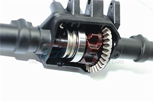 Traxxas TRX-4 Trail Defender Crawler Upgrade Parts Aluminum Front/Rear Differential Carrier - 1Pc Set Brown