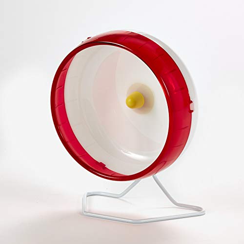 Kaytee Silent Spinner Wheel For Pet Hamsters and Gerbils, Regular 6.5