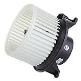 SCITOO ABS plastic Heater Blower Motor w/Fan HVAC Resistors Blowers Motors Replacement fit for 2003-2006 Chevrolet Silverado 1500/2003-2006 Chevrolet Silverado 1500 HD Front
