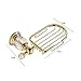 AUSWIND Antique Gold Brass&Crystal Soap Dish Net Wall Mounted Bathroom Accessory XH