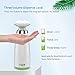 SVAVO Automatic Soap Dispenser Touchless, 12oz / 350ml Battery Operated Soap Dispensers with Adjustable Soap Volume Infrared Sensor Countertop Auto Soap Container for Home School Kitchen, White