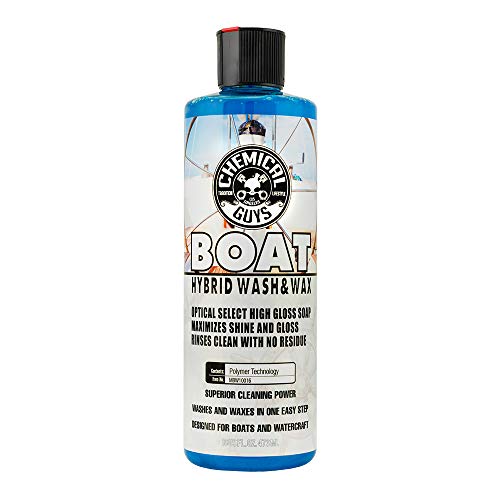 Chemical Guys MBW10016 Marine, Watercraft and Boat Hybrid Wash and Wax (16 oz)
