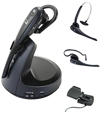 Mitel Compatible VXI Wireless V150 Bundle with Remote Answering | For Mitel Digital and VoIP phones: 4400, 5200, 5300, 5400, 6800, 7400, 8500 series phones | SuperSet and SX series | 4422, 4425, 5040, 5055, 5140, 5201, 5205, 5207, 5210, 5212, 5215, 5220, 5224, 5230, 5235, 5240, 5250, 5312, 5324, 5330, 6865, 6869, 6867, 6863, 7434, 7433, 7466, 8500, 8520, 8560, 8600