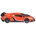 Best Choice Products 1/24 Officially Licensed RC Lamborghini Veneno Sport Racing Car w/ 27MHz Remote Control, Head and Taillights, Shock Suspension, Fine Tune Adjustment - Orange