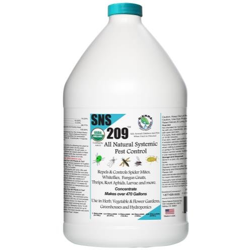 Sierra Natural Sciences 746050 SNS 209 Systemic Pest Control Fertilizer, 1 gallon Sierra Natural Sciences 746050 SNS 209 Systemic Pest Control Fertilizer, 1 gallon
