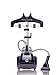 Rowenta IS6202 Partner of Fashion Full Size Garment Steamer with Retractable Pole and Foot Operated On-Off Switch, 1500W, Purple