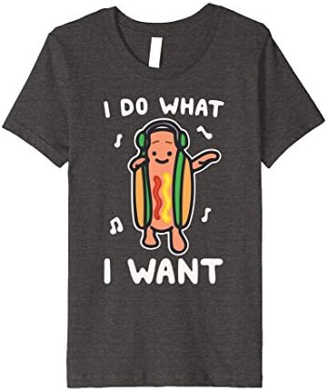 unisex-child Cool Dancing Hot dog Filter T Shirt  12 Dark Heather
