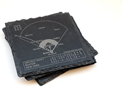 Greatest Yankees Modern Plays - Slate Coasters (Set of 4)
