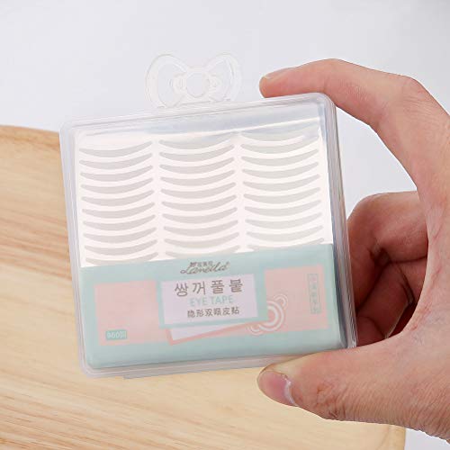 1920Pcs Invisible Single Side Fiber Double Eyelid Tape Stickers Perfect for Hooded, Droopy, Uneven, small eyes, or Mono-eyelids