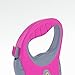 Durable 16ft Retractable Dog Leash +BONUS: Waste Bags Holder - Great for Small and Medium Dogs up to 44 pounds, Rubberized Soft Touch Handle, Pink.