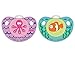 NUK OrthoStar Advanced Orthodontic Pacifier 2-Pack (6-18 Months) - Fish/Squid