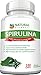 Spirulina Capsules Organic - Highest Quality of Blue Green Algae from California & Hawaii Without Pesticides – 100% Vegetarian & Vegan – Non-GMO – Best Green Superfood - 30 Day Supply