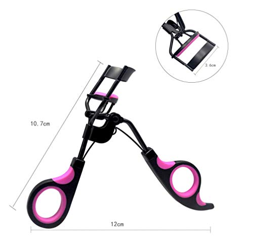 UPZHIJI Eyelash Curler, Beauty Eye Lashes, with FREE Silicone Refill Pads and FREE False Eyelashes Tweezers.Fits All Eye Shapes