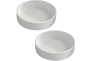 FONDOTIN 2pcs Brazilian Wood Pallet White Ceramic Saucer Office Desk Decorations Plant Pot Base Jewelry Tray Office Decor Brazilian Wood Ceramic Tray The Dish Ceramics Flowerpot