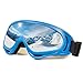 Ski Goggles Snowboard Adjustable UV Protective Motorcycle Goggles Outdoor Tactical Glasses Dust-proof Protective Combat Goggles Military Sunglasses Outdoor Activities Protective Glasses Blue Goggle