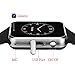 Bluetooth Smart Watch KKCITE 2.5D Screen Smartwatch Phone with SIM 2G GSM for Android Smartphones Support Sleep Monitor, Push Message, Camera Unlocked Watch Men Women Kids (A1-Black)