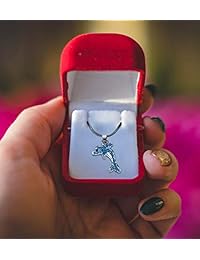 Puzzled Delfín Collar Colgante Joyería   Ocean \ Sea Life Collection   regalo único de moda y Souvenir   Artículo # 6301