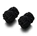 Jstyle Silk Knot Cufflinks for Men Women Shirt Unique Vintage 6 Pairs a Set