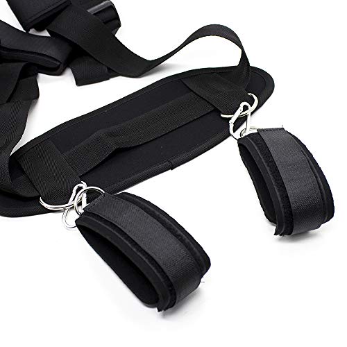Adjustable Nylon HandCūff Strong and Durable Fur Hand Cuffs Multifunctional Bangle for Women, Men - Super Soft Comfortable Set - Thumbnail 5