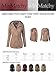 MixMatchy Women's Lightweight Front Zipper Solid Utility Anorak Hoodie Jacket