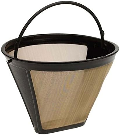 4 Cone Shape Permanent Coffee Filter for Ninja Coffee Bar Brewer Replacment Cuisinart Coffee Filter