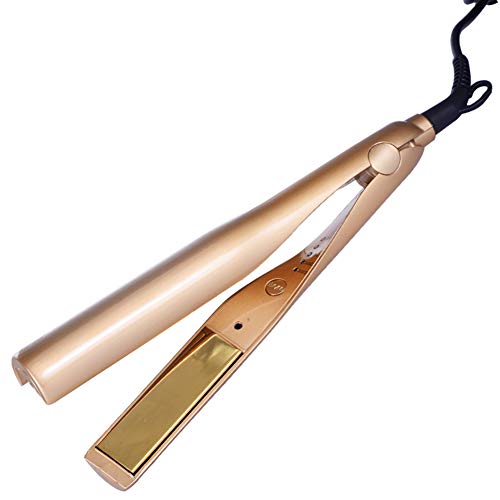 Hair Straightener 2-in-1 Professional Hair Curling Iron Professional Ceramic Curler Hair Styling Tools Salon Appliance with Anti-Scald Handle Adjustable Temp and Dual Voltage for Travel Hair Styling