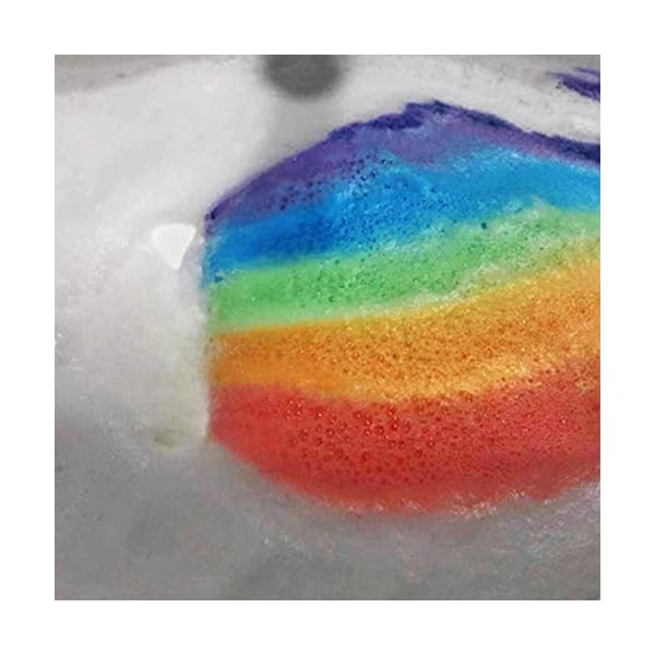 ZTOONE-Rainbow-Cloud-Bath-Bomb-Float-on-WaterRelease-Vivid-Rainbow-Color-Moisturize-Dry-SkinGood-for-Bubble-Spa-Bath1-pack ZTOONE Rainbow Bath Bombs, Float on Water&Release Vivid Rainbow Color, Moisturize Dry Skin,Good for Bubble & Spa Bath(1…