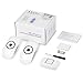 Adoric Wireless Doorbell Kit with 2 Plug-in Receivers and 1 Remote Button Waterproof Operating at 1000 feet Rang with 36 Chimes, 4 Volume Levels, LED Flash, White