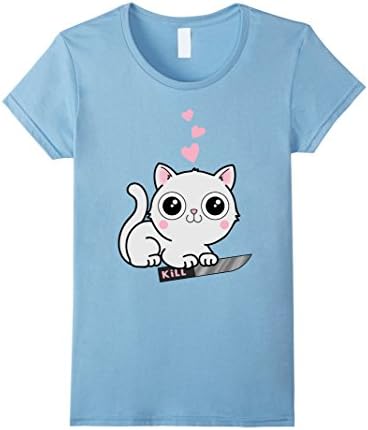 Women's Kitty Hearts Kill Small Baby Blue