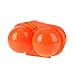 Ologymart Portable Egg Storage Box 2 Egg Case Carrier Tray Barbecue and Picnic Supplies Egg Container Hard Boiled Egg Holder Camping Carrier