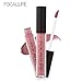 XEDUO FOCALLURE New Fashion Waterproof Long-Lasting Matte Liquid Lipstick Cosmetic Sexy Lip Gloss Kit for Women (08#)