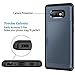 SAMONPOW Case for Galaxy S10e Case Hybrid Dual Layer Protective Shell Galaxy S10e Wallet Case Hard PC Soft TPU Bumper Credit Card Slot Cover for 2019 Samsung Galaxy S10e 5.8 inch Dark Blue