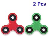 Conshine Fidget Spinner Toy Stress Reducer 2-Pack - Perfect For ADD, ADHD, Anxiety, and Autism Adult Children for Killing Time