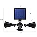 ieGeek Solar Spot Lights, Motion Sensor Outdoor Spotlights 12LED Long Distance & Wide Range Waterproof Solar Powered Security Wall Lights for Outsides Wall Yard Garden Garage Patio Porch Deck Driveway